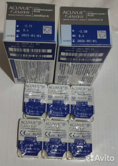 Линзы контактные acuvue oasys двухнедельные