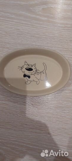 Миски для кошек керамические