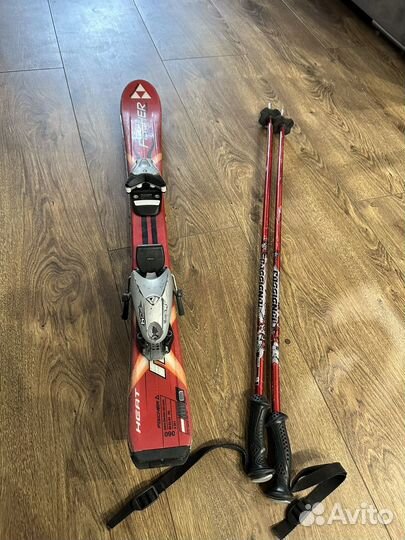 Горные лыжи детские комплект