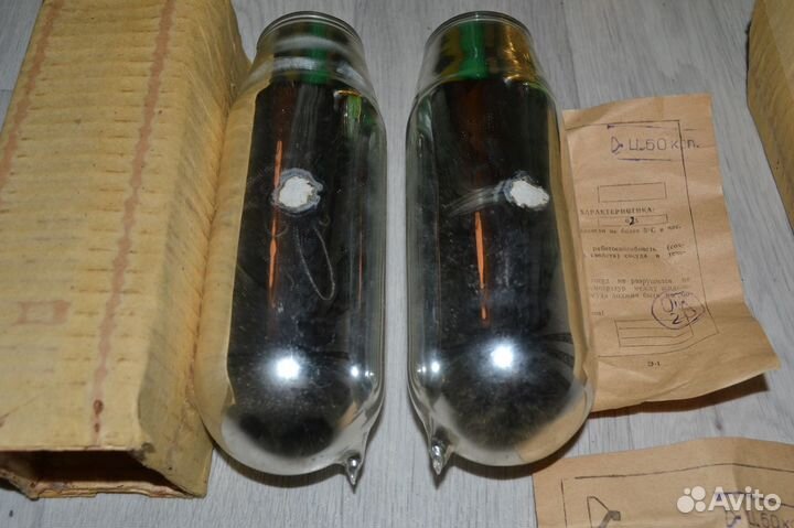 Стеклянные колбы 0,25л для термосов СССР новые