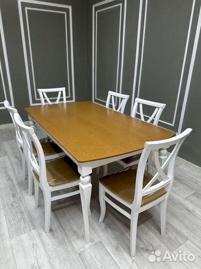Стол и стулья от производителя. В наличии