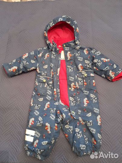 Комбинезон демисизонный на рост74-80
