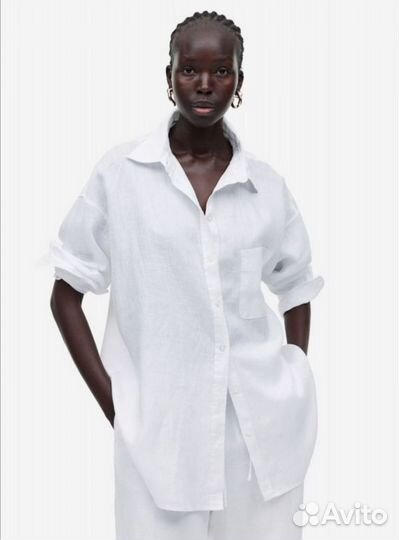 Рубашка лён
