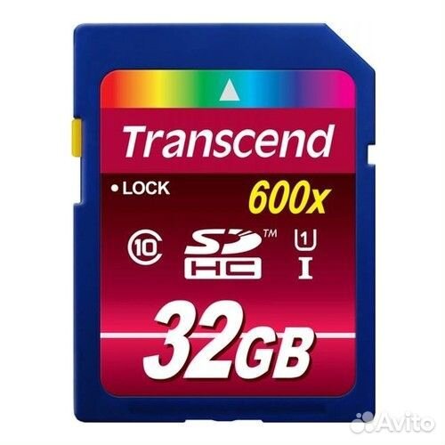 Флеш карта sdhc 32Gb Class10 Transcend TS32gsdhc10