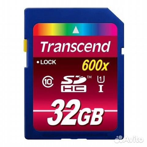 Флеш карта sdhc 32Gb Class10 Transcend TS32gsdhc10
