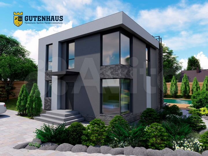 Дом 130 м² на участке 6 сот.