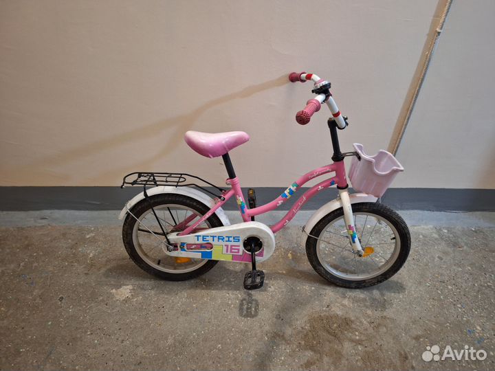 Велосипед для девочки 3-6 лет