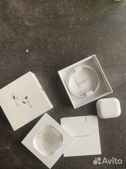Airpods 3 original (1 месяц )