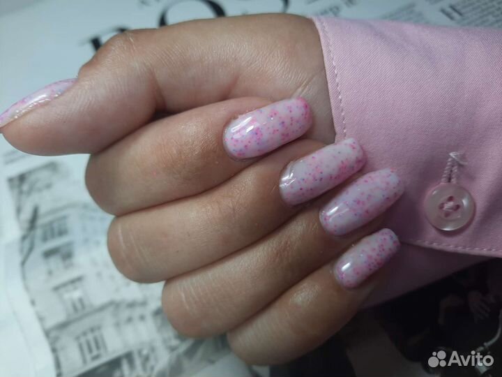 Маникюр с покрытием