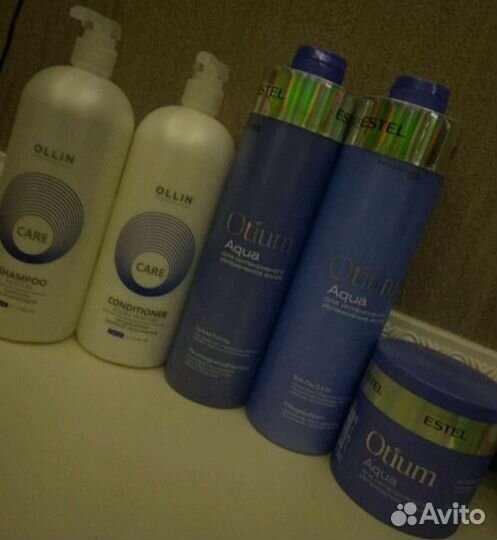 Бессульфатный шампунь кондиционер Ollin care Олли