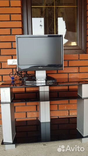 Стеклянная тумба бу