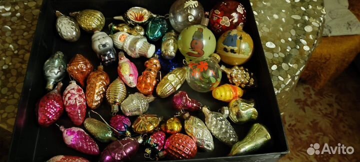 Елочные игрушки СССР