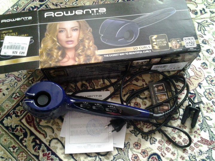 Щипцы/стайлер для завивки локонов Rowenta