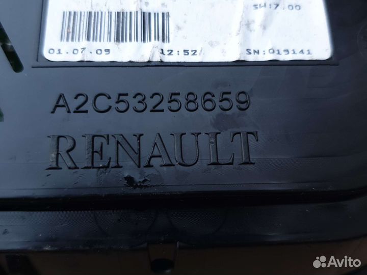 Щиток приборов RNI 248100342R renault megane III