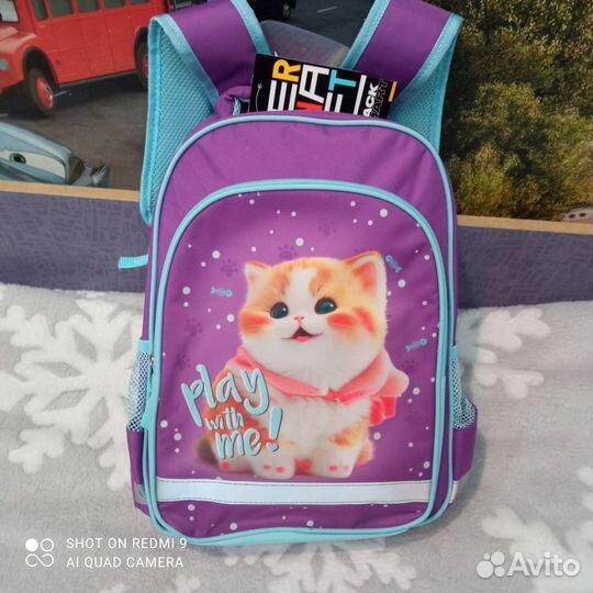 Рюкзак для девочки, новый