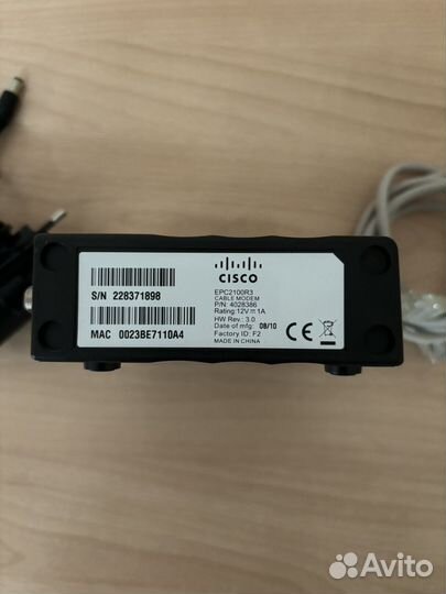 TV приставка cisco EPC2100R3