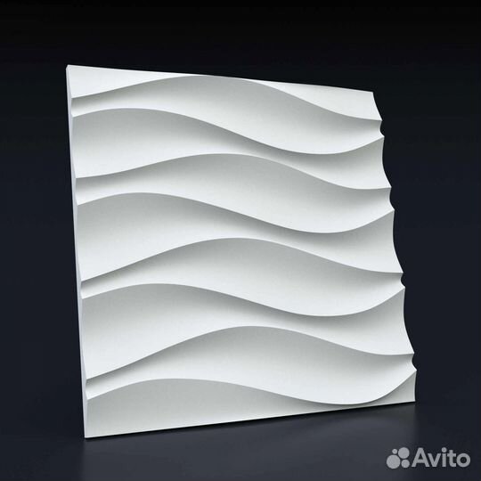 Гипсовая 3D панель 