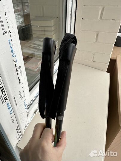 Комплект беговые лыжи, крепления и палки