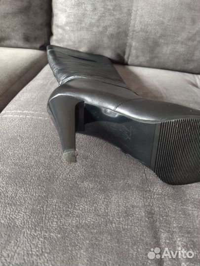 Сапоги демисезонные женские натуральная кожа