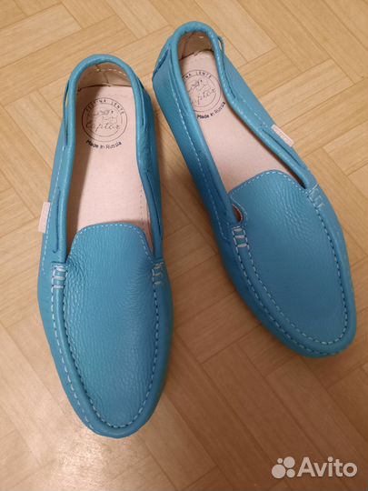 Мокасины женские 39 размер натуральная кожа