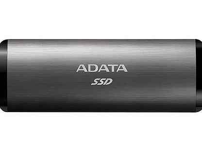 Внешний SSD A-Data 256 Gb, серый (ASE760-256GU32G2-CTI)