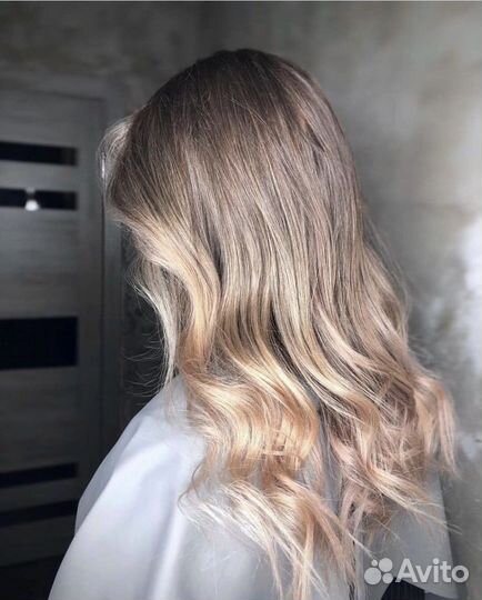 Окрашивание волос, стрижки