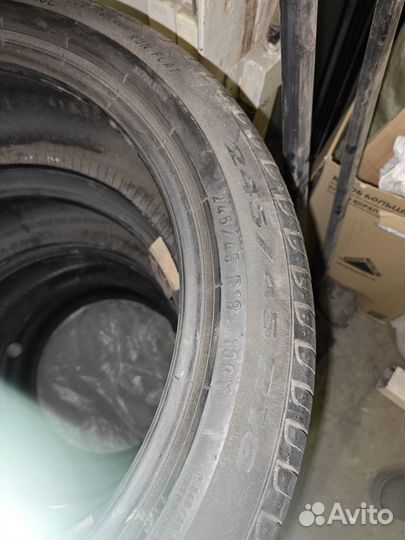 Pirelli Cinturato P7 245/45 R18 и 275/40 R18