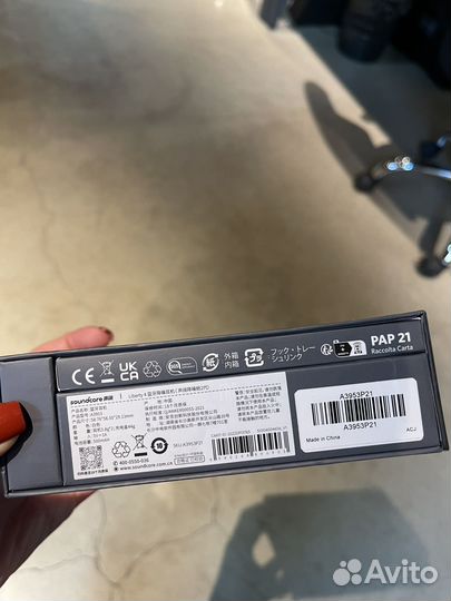 Наушники soundcore liberty 4 (правый сломан)