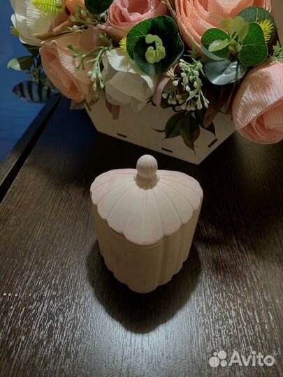 Шкатулка из гипса