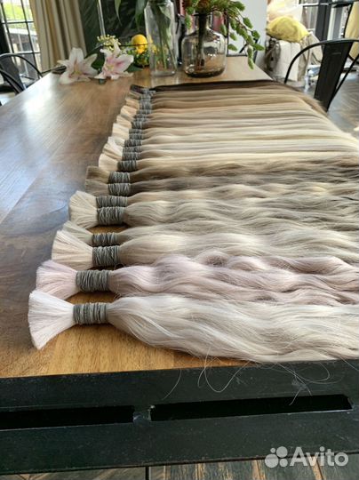 Волосы для наращивания, 60см, оплата Долями