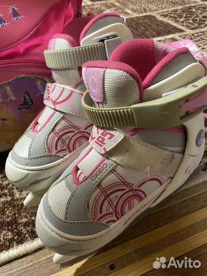 Коньки детские раздвижные