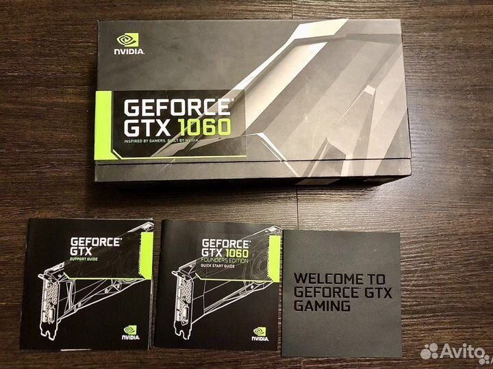 Видеокарта gtx 1060 6gb