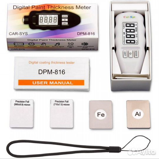 Толщиномер саrsуs 816 lite. Белгород