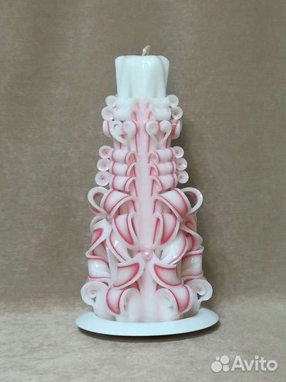 Свеча резная высота 21 см