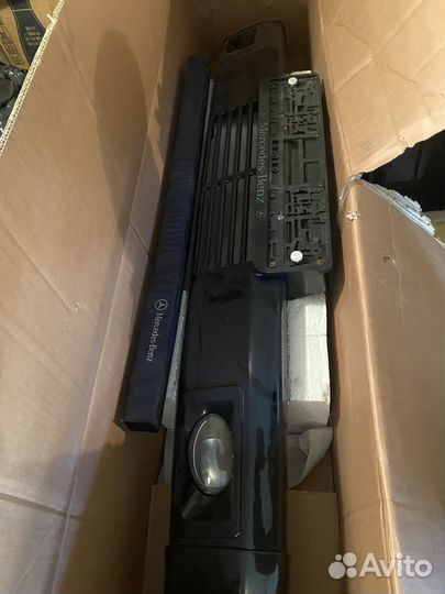 Передний бампер на g класс