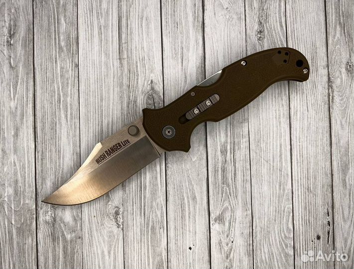 Нож Cold Steel Bush Ranger Lite 21A,зеленый