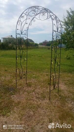 Садовая кованая арка, скамейка Продажа/аренда