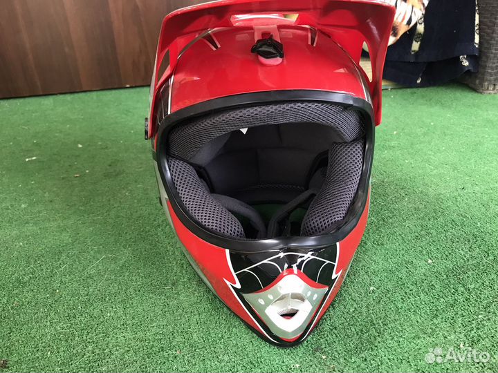 Шлем для мотоцикла кроссовый