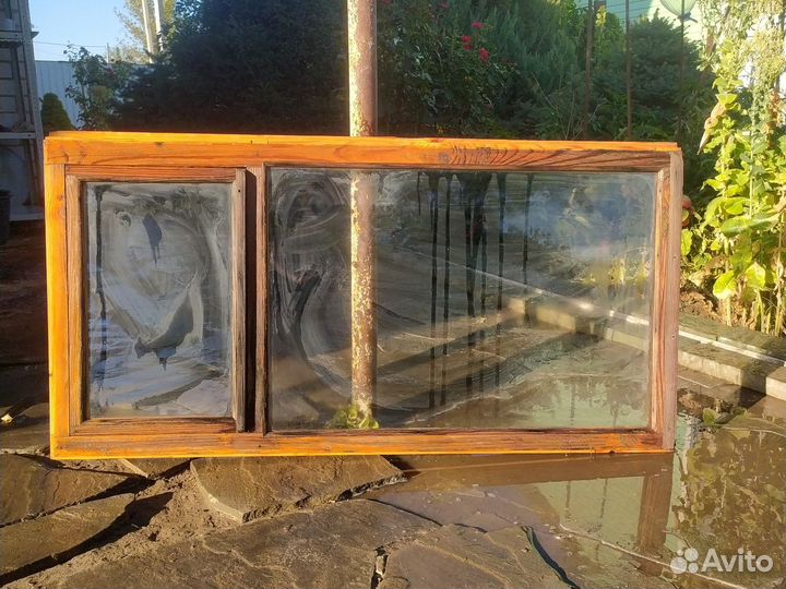 Оконные рамы деревянные бу