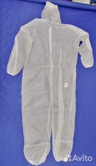 Комбинезон защитный одноразовый, спанбонд