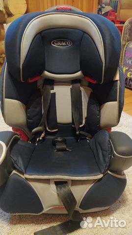 Детское автокресло 9 до 36 кг не изофикс, ремни