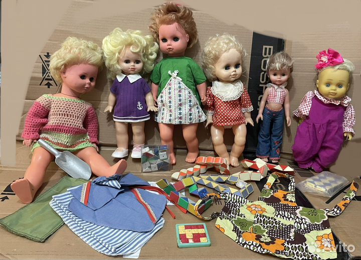 Кукла, кьюппи пупсики, игрушки гдр СССР винтаж