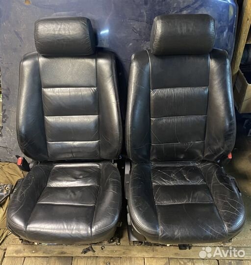 Передние сиденья электро bmw e34 е32