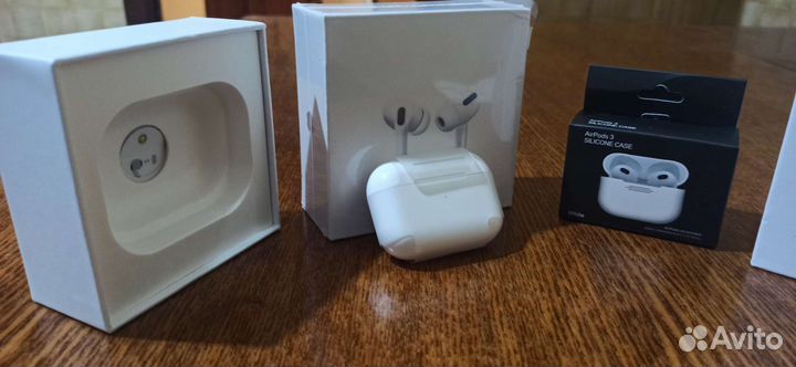 Беспроводные наушники Airpods pro+чехол в подарок