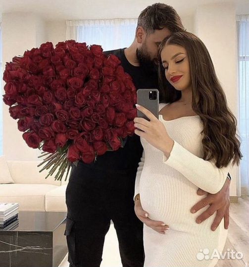 Розы для беременной жены