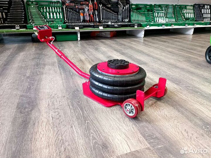 Домкрат пневматический 3т