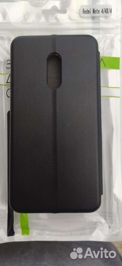 Чехол книжка на xiaomi redmi note 4,4x,4pro