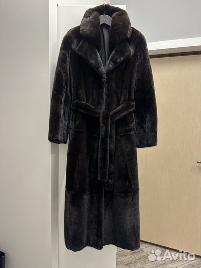 Шуба норковая блэклама blackglama длинная
