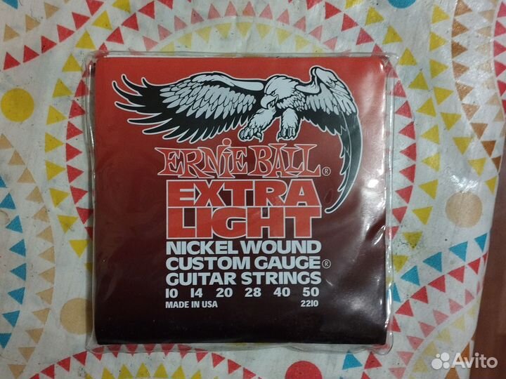Струны для электрогитар ernie ball, USA, 10***50