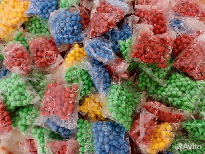 Пульки пластиковые 6мм